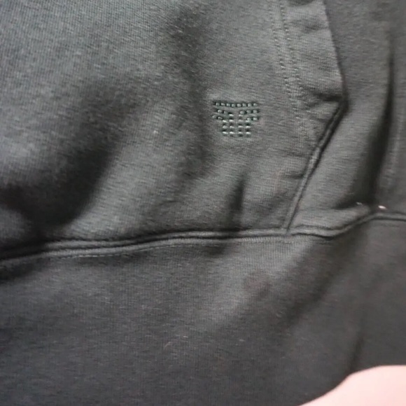 Tory Burch Sport French Terry Geo-T Logo Hoodie Sweatshirt Green Medium - Picture 4 of 8